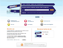 Tablet Screenshot of encontrajau.com.br